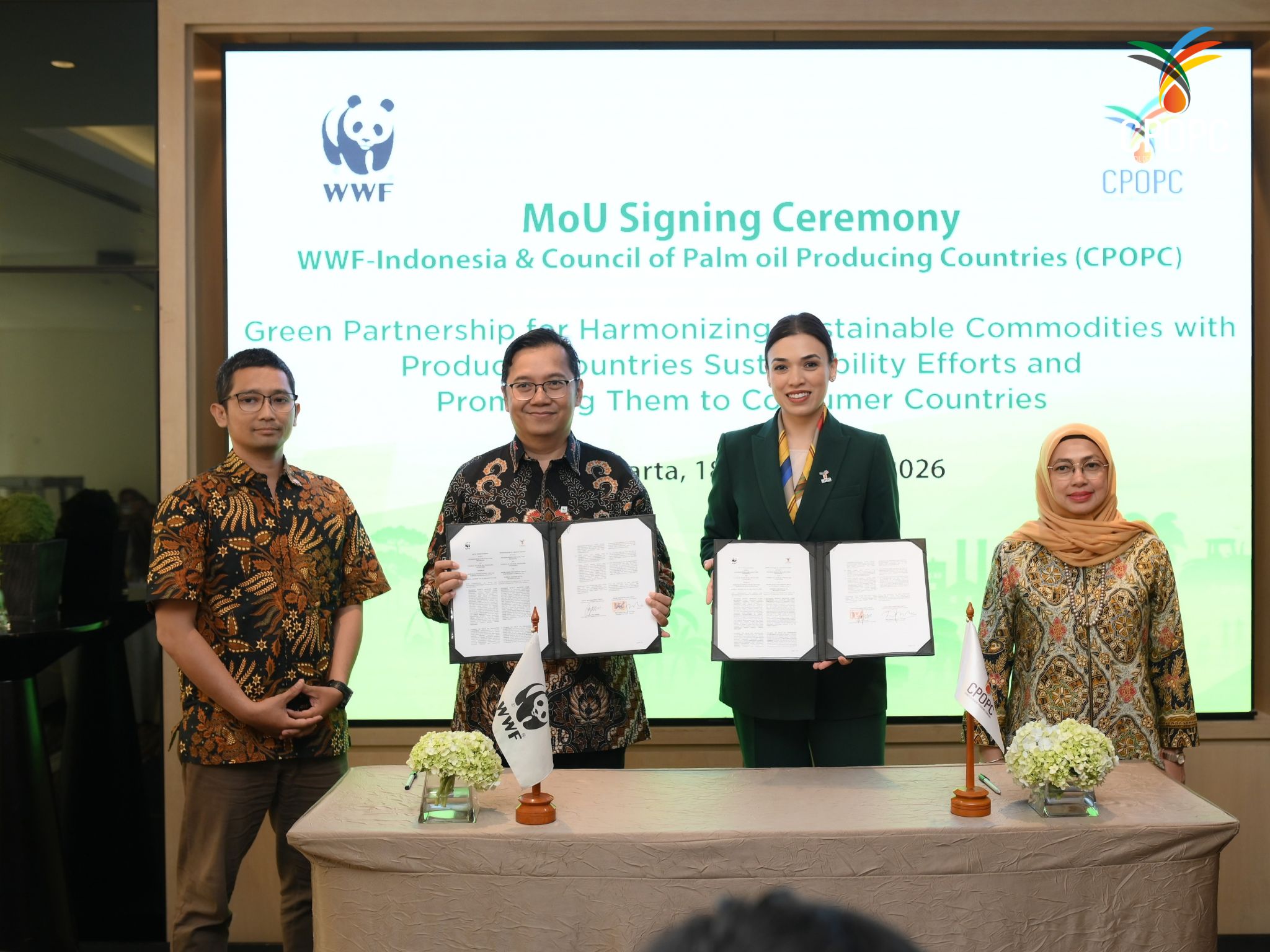 MoU Signing and Webinar - CPOPC & WWF-Indonesia CPOPC.net