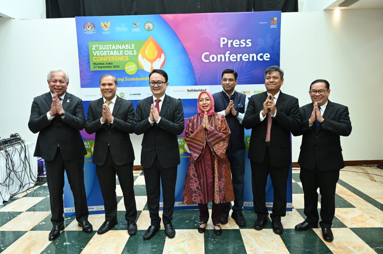 PRESS RELEASE  2nd SUSTAINABLE VEGETABLE OILS CONFERENCE - Mumbai, India, 27 September 2023