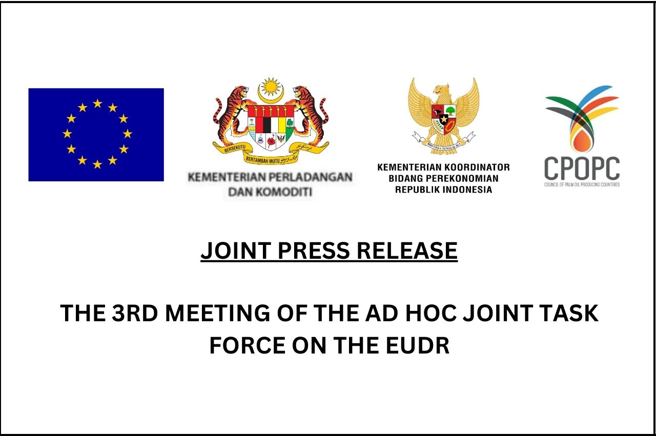 THE 3<sup>RD</sup> MEETING OF THE AD HOC JOINT TASK FORCE ON THE EUDR