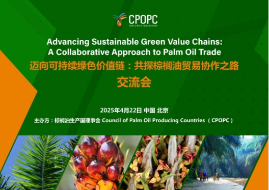 Strengthen cross-sectoral cooperation to jointly promote the sustainable development of palm oil trade 