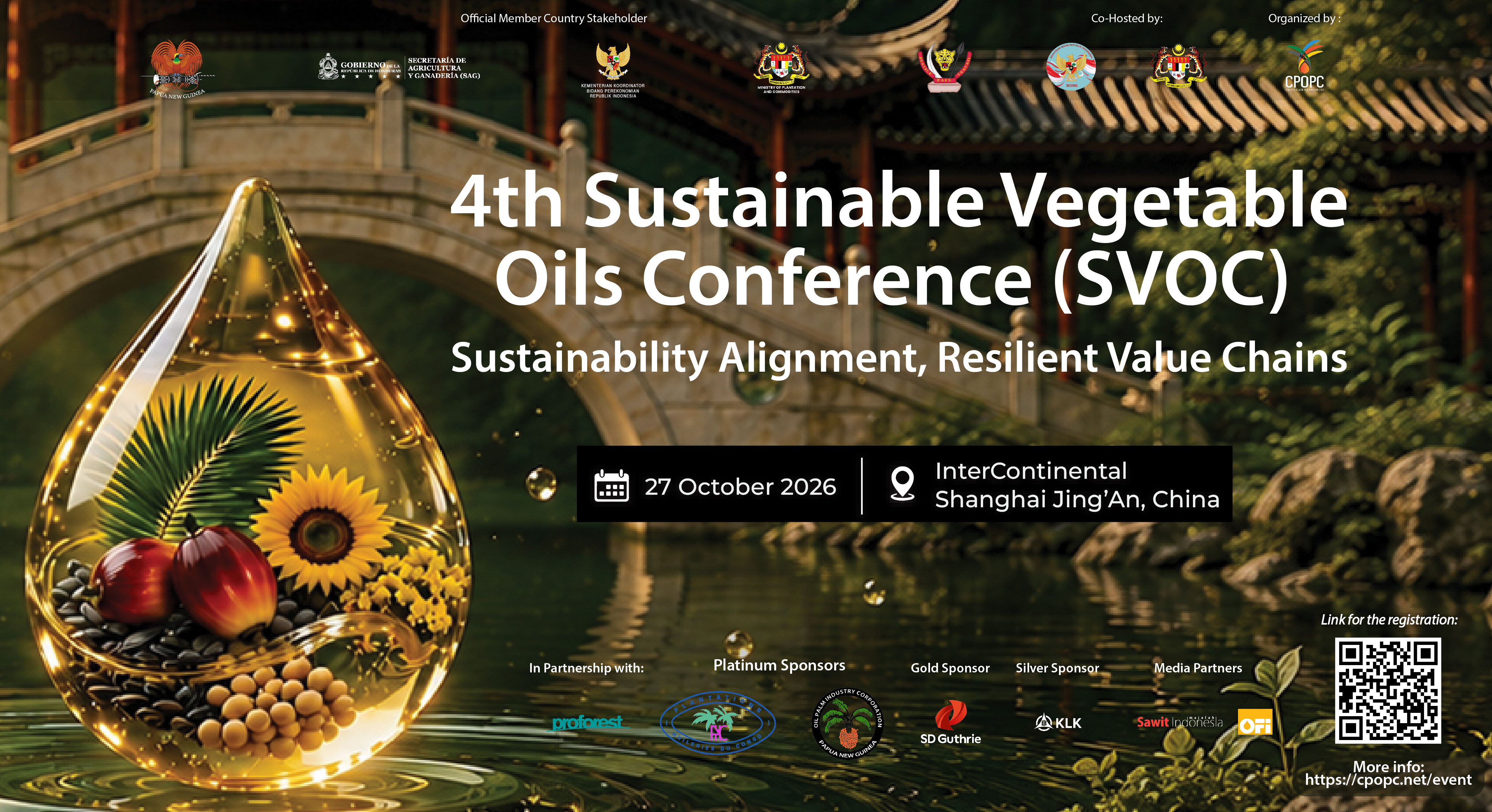 4th Sustainable Vegetable Oils Conference (SVOC)