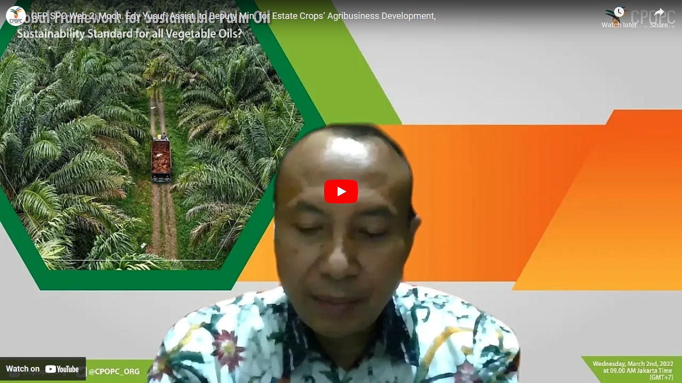 Global Framework for Sustainable Palm Oil Webinar 2 CPOPC.net