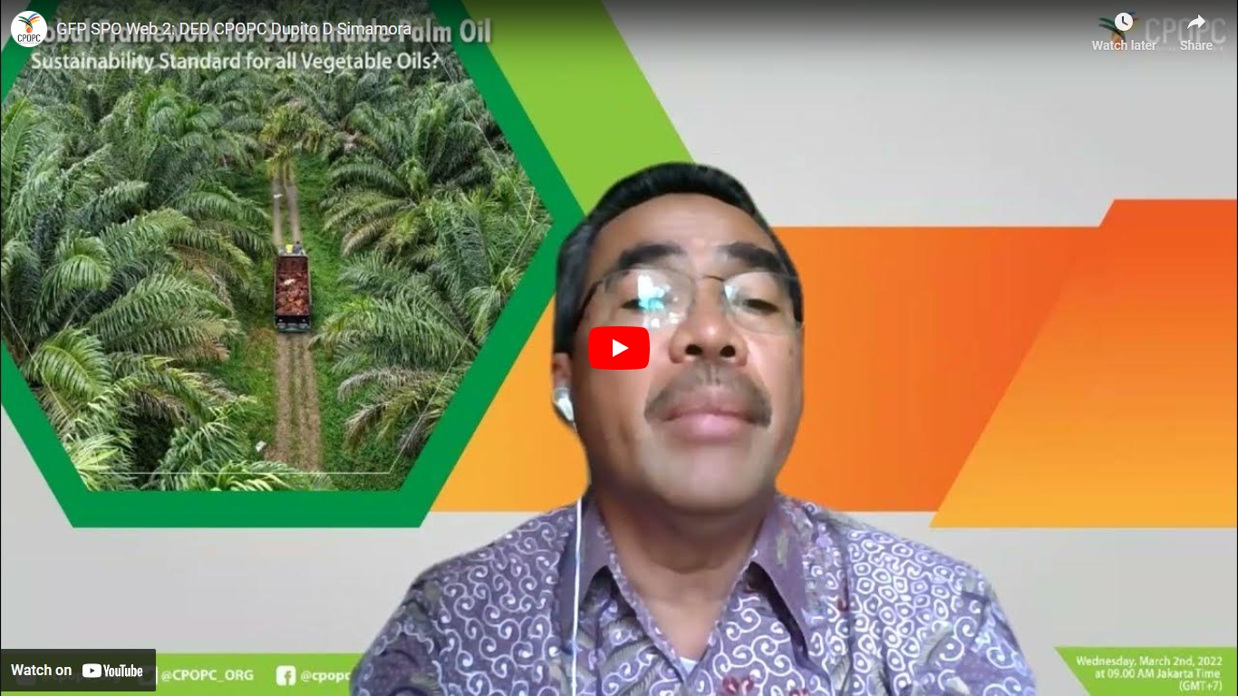Global Framework for Sustainable Palm Oil Webinar 2 CPOPC.net